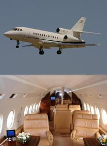 Air Charter Heavy Business Jet in Romania